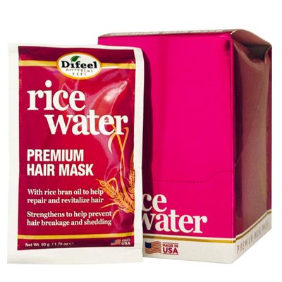 (1pc) PREM/HAIR MASK 1.75 OZ RICE WATER #D31RW18