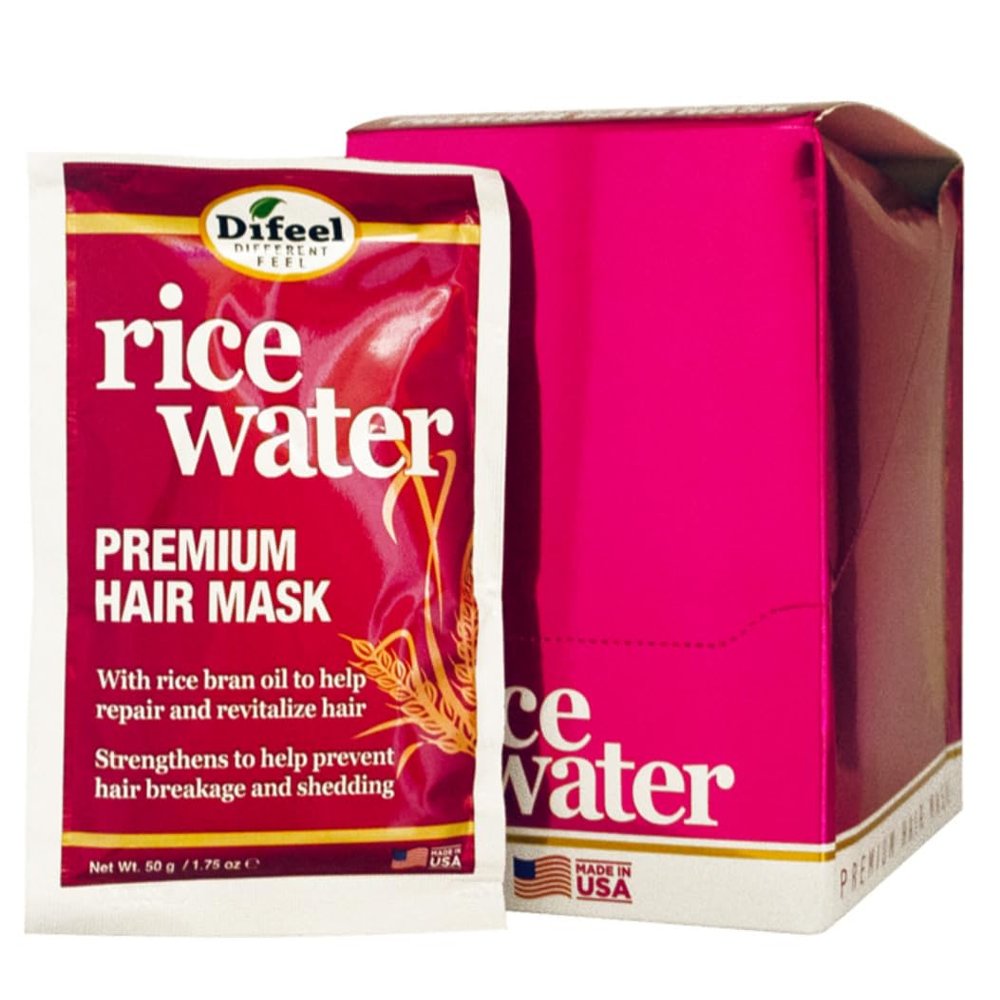 (1pc) PREM/HAIR MASK 1.75 OZ RICE WATER #D31RW18