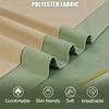 Beige,70 * 190cm(S),LDLCYCN Solid Color Massage Table Bed Skirt with Face Hole Spa Bed Cover with Skirt All-Round Wrap Massage Bed Cover Beauty Salon Massage Table Fitted Sheet Square Round Head view 2
