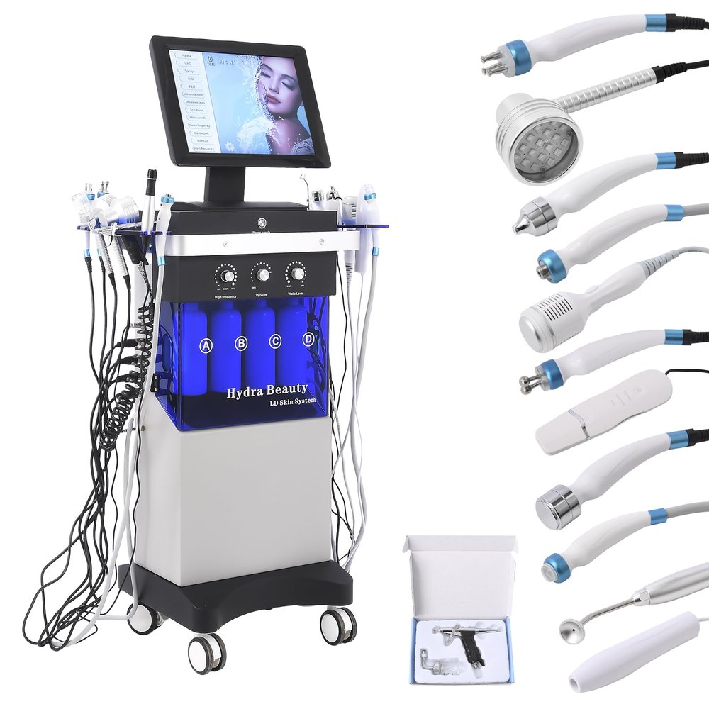 14-in-1 Hydrogen Oxygen Facial Skin Care Machine Home and Office