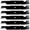 (6) Notched Blades Fits Scag 2 for 32" Deck 3 for 48" Deck 48110 481706 481710 view 1