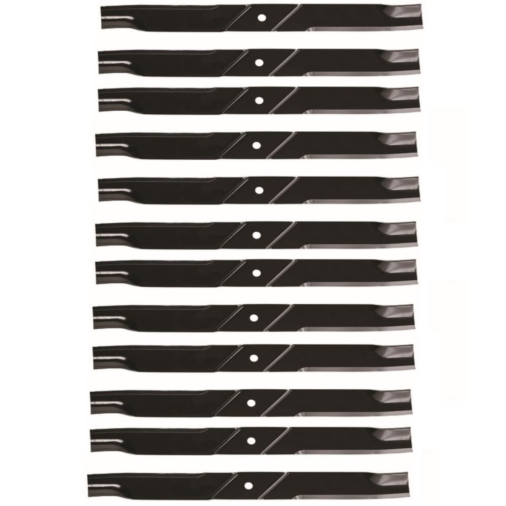 12PK Blades fits for Dixie Chopper XCaliber XCD 3674 XC3374 30227-74T 30227-74X