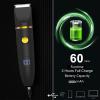 3 in 1 Electric Body Hair Trimmer for Men, 2025new Unisex Body hairTrimmer, IPX6 Waterproof Wet/Dry Groomer with Ceramic Blades, LED Display, for Groin, Face, Beard, Nose (Purple) view 2