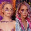 Black Orang and Purple Halloween Body & Face Glitter Stick,WaterproofLong-LastingSparkling for Singer Concert Outfits, Festival Rave Mermaid Accessories Chunky Glitter Makeup for Women (08#) view 4
