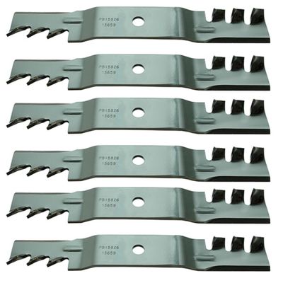 6 Mulcher Blades for fit Fits for Cub Cadet 942-04417-X 02005017-X Tank 48 for Recon 48 M48