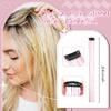 Hair Tinsel Pack of 12 Pcs Clip in Hair Tinsel Colorful Glitter Tinsel Hair Extensions Tinsel Fairy Hair Party Dazzle Hair Accessories Strands Kit for Women(24 Inch,Colorful#) view 3