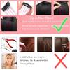 Hair Tinsel Pack of 12 Pcs Clip in Hair Tinsel Colorful Glitter Tinsel Hair Extensions Tinsel Fairy Hair Party Dazzle Hair Accessories Strands Kit for Women(24 Inch,Colorful#) view 4