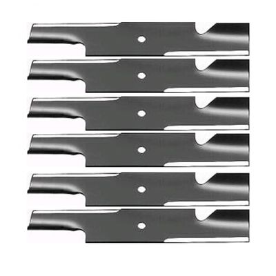 (6) XHT Notched Fits Hi-Lift Blades fits Scag Models Replaces Part Number 481710