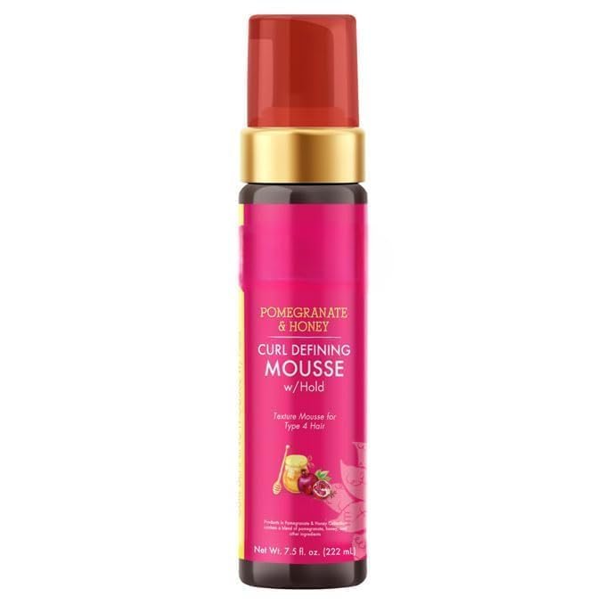 Mie-lle Pomegranate and Honey Curl Defining Mousse with Hold 7.5 fl. oz (Pack 1)