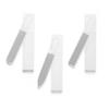 3PCS Glass Nail Files for Natural Nails - Reusable High-Quality Glass Nail File with Fine Abrasive Particles, Trims Shines and Buffs Nails, Safe Nail-Friendly Physical Polishing view 1