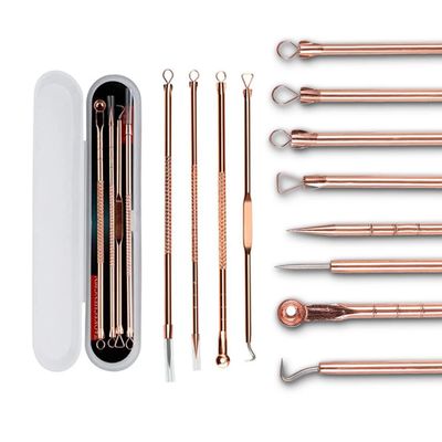 Blackhead Remover Pimple Comedone Extractor Tool Best Acne Removal Kit - Treatment for Blemish, Whitehead Popping, Zit Removing for Risk Free Nose Face Skin with Case (Pack of 1)