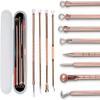 Blackhead Remover Pimple Comedone Extractor Tool Best Acne Removal Kit - Treatment for Blemish, Whitehead Popping, Zit Removing for Risk Free Nose Face Skin with Case (Pack of 1) view 1