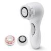 Aria Sonic Facial Cleansing System with 2 Brush Heads, 3-Speed Modes, Waterproof Design - Rechargeable & Portable Electric Face Cleansing Brush for Daily Skincare (White) view 1