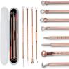 Blackhead Remover Pimple Comedone Extractor Tool Best Acne Removal Kit - Treatment for Blemish, Whitehead Popping, Zit Removing for Risk Free Nose Face Skin with Case (Pack of 1) view 1