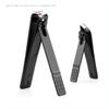 10-Piece Nail Clippers Set with Travel Case  Black Manicure & Pedicure Kit with Cuticle Tools for Professional Grooming view 3