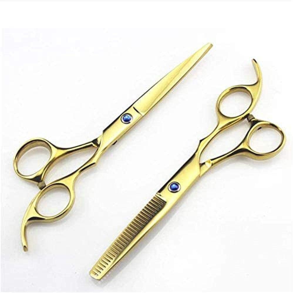 5.5 Inch Barber Scissors Set - Professional Hair Cutting Shears for Trimming & Thinning, Perfect for Hair Salons