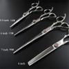 5.5/6/7 inch Plum Handle Hairdressing Scissors - Professional Hair Scissors Set for Makeup and Thinning view 2