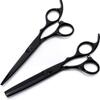 6.0 Inch Barber Hair Thinning Scissors Set - Hair Cutting Scissors with Texturizing Shears & Stylish Leather Case view 4