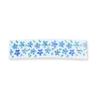 Blue flower hair clip, French barrette, four sizes, fine hair, thick hair, handcrafted in the USA, 60mm 70mm 80mm 100mm, French clasp, floral barrette, Treetop Design Co (Large) view 1