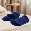 AlluraPet Memory Foam Massage Table Breast Pillow with Headrest for Salon SPA Office Living Room Ergonomic Support Cushion 15.75x19.69x1.97inch- Dark Blue view 3