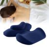 AlluraPet Memory Foam Massage Table Breast Pillow with Headrest for Salon SPA Office Living Room Ergonomic Support Cushion 15.75x19.69x1.97inch- Dark Blue view 4