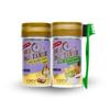Hair Wax Stick  24 Hour Edge Tamer Sleek Hair Wax Stick - Original (2.7oz) and Kiwi Pineapple (2.7oz) Bundle with 24hour Edge Tamer 3-IN-1 Brush & Comb  Smooth Sleek Styling Set  Gift Set (3 Items) view 1