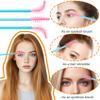 301Pcs Eyelash Mascara Brushes Disposable Lash Spoolies with Case Crystal Mascara Wands Makeup Kits for Eyelash Extensions and Eyebrow Extension Tool view 3