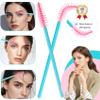 301Pcs Eyelash Mascara Brushes Disposable Lash Spoolies with Case Crystal Mascara Wands Makeup Kits for Eyelash Extensions and Eyebrow Extension Tool view 4