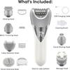 Epilator for Women, 7 in 1 Hair Removal Epilator, Electric Shaver for Women, Facial Brush, Face Massage and Body Exfoliator, IPX6 Waterproof Lady Razor for Whole body. view 2