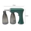 Electric Bubble Device Rechargeable Hair Perming Tool with 2 Bottles USB Cable Professional Salon Styling Equipment- Green view 4