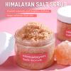 Facial Scrub Himalayan Salt Shea Sugar Scrub Ultra Hydrating and Exfoliating for Nourishing Essential Body Care Improves Acne Scars, Blackheads, Pore Size, and Skin Texture view 2