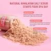 Facial Scrub Himalayan Salt Shea Sugar Scrub Ultra Hydrating and Exfoliating for Nourishing Essential Body Care Improves Acne Scars, Blackheads, Pore Size, and Skin Texture view 4