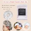 50Pcs Individually Wrapped Travel Disposable Salon Shower Caps; Clean and Hygienic; Elastic SPA Bath Cap Kitchen Anti Dust Caps;Hair Processing Caps for Hair Treatment,Travel,Home view 2