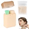 Ear Piercing Cleaner for New Piercing Aftercare, Disposable Ear Hole Care Kit with 240 Wires & 15ml Cleaning Solution & 100 Cotton Swabs view 1