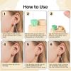 Ear Piercing Cleaner for New Piercing Aftercare, Disposable Ear Hole Care Kit with 240 Wires & 15ml Cleaning Solution & 100 Cotton Swabs view 3