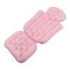 Full Body Bath Pillow Foldable Breathable Quick Drying Soft Bathtub Pillow for Swimming Pool Spa Outdoor Bathtub Ergonomic Design Non Slip Base Premium Mesh Fabric Polystyrene (Pink) view 4