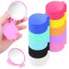 Meyeyaia 100 Pcs Compact Mirror Bulk Round Mini Vintage Pocket Mirrors for Purse Portable Folding Makeup Mirror Gifts Small Travel Mirror for Women Daily Use Party Favors (10 Colors) view 1