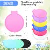 Meyeyaia 100 Pcs Compact Mirror Bulk Round Mini Vintage Pocket Mirrors for Purse Portable Folding Makeup Mirror Gifts Small Travel Mirror for Women Daily Use Party Favors (10 Colors) view 2