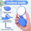 Meyeyaia 100 Pcs Compact Mirror Bulk Round Mini Vintage Pocket Mirrors for Purse Portable Folding Makeup Mirror Gifts Small Travel Mirror for Women Daily Use Party Favors (10 Colors) view 3