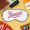Azeeda 'Yaaasss! Text' Sleep/Travel Eye Mask (EY00032844) view 2