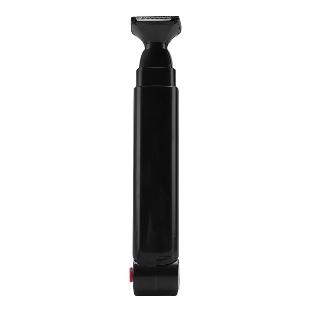JTLB Men Electric Back Hair Trimmer with 2 Heads Telescopic Long Handle USB Rechargeable Back Trimmer Grooming Kit (Black)