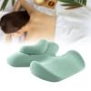 Memory Foam Massage Pillow with Headrest, Ergonomic Breast Pillow for Salon SPA, Office, Living Room, Multipurpose Sleeping Support Pillow- Green view 2