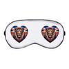 Azeeda 'Union Jack Heart with Lion' Sleep/Travel Eye Mask (EY00032869) view 1