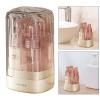 Set of 4 Travel Bottles with Dispenser for Toiletries, 35ml Refillable Liquid Containers with Spray and Pump Heads for Shampoo Conditioner Lotion- view 4