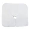 100 Face Cradle Covers for Massage Chairs, Disposable Headrest Sheets 15.75x11.81 Inch for Spas, Salons, Clean Environments- Thicked Cotton view 1
