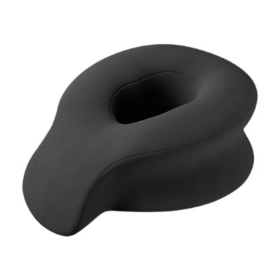 Face Cradle Pillow Comfortable Face Massage Pillow with Memory Foam for Spa Salon Massage Table 13.78x10.63x5.51inch- Black