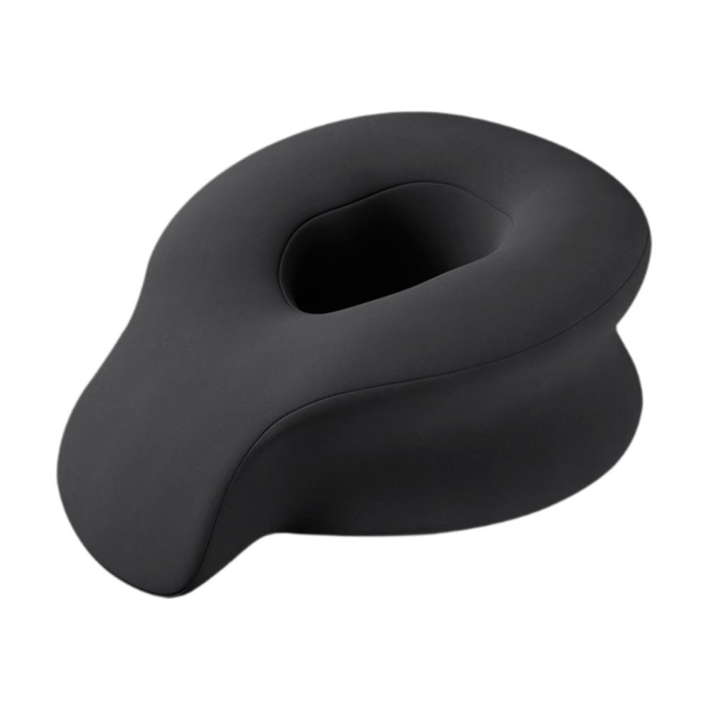 Face Cradle Pillow Comfortable Face Massage Pillow with Memory Foam for Spa Salon Massage Table 13.78x10.63x5.51inch- Black