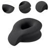 Face Cradle Pillow Comfortable Face Massage Pillow with Memory Foam for Spa Salon Massage Table 13.78x10.63x5.51inch- Black view 3