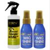 2X 24 Hour Wig Shine Spray - 2oz + 5 Second Argan Oil Natural Detangler - 8.5oz by EBIN New York  Lightweight Wig Spray and Hair Detangler for Knots, Shine, and Moisture  Gift Set (3 Items) view 1