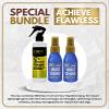 2X 24 Hour Wig Shine Spray - 2oz + 5 Second Argan Oil Natural Detangler - 8.5oz by EBIN New York  Lightweight Wig Spray and Hair Detangler for Knots, Shine, and Moisture  Gift Set (3 Items) view 2